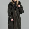 One-Size Waterproof Coat - Khaki