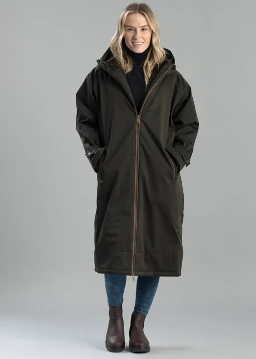 One-Size Waterproof Coat - Khaki