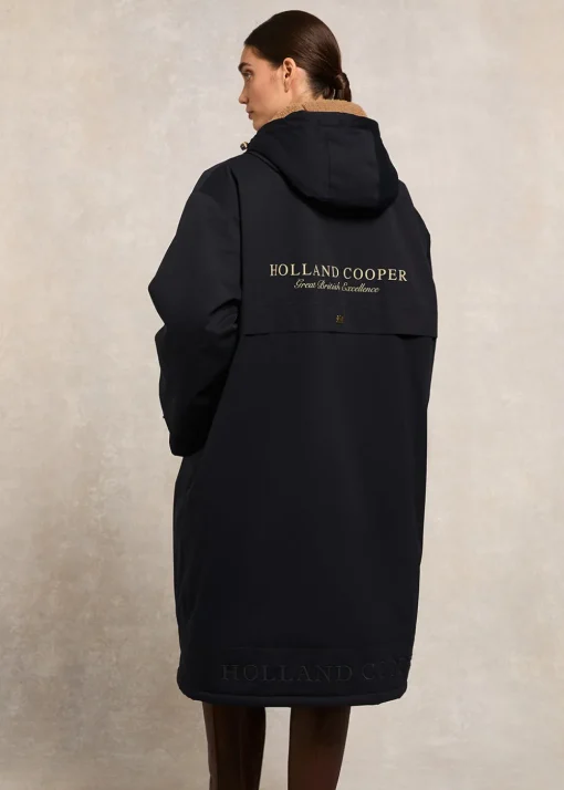 One-Size Waterproof Coat - Ink Navy