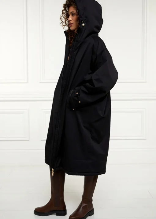 One-Size Waterproof Coat - Black