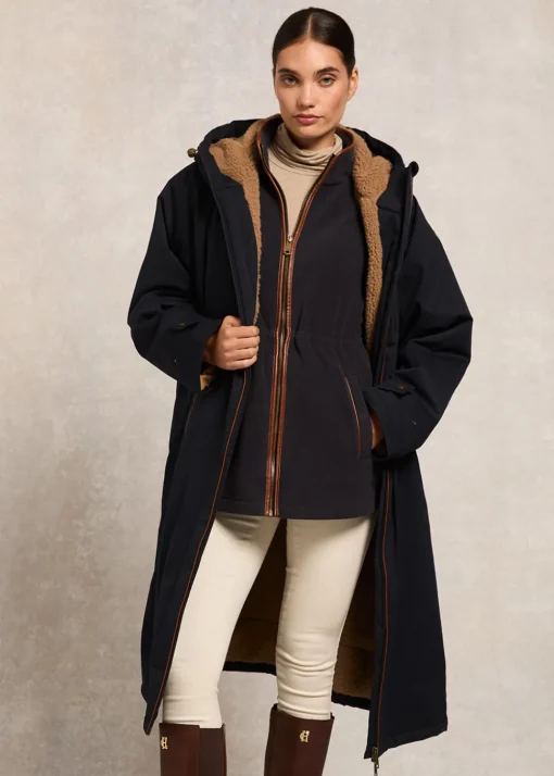 One-Size Waterproof Coat - Ink Navy