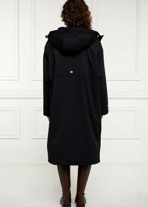 One-Size Waterproof Coat - Black