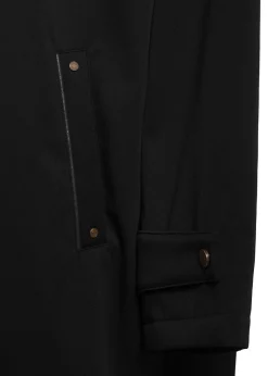 One-Size Waterproof Coat - Black