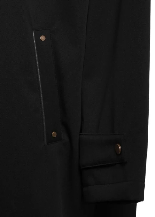 One-Size Waterproof Coat - Black