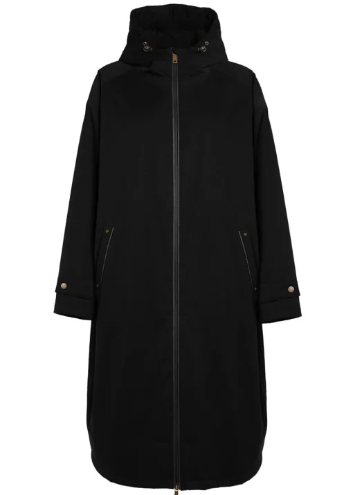 One-Size Waterproof Coat - Black