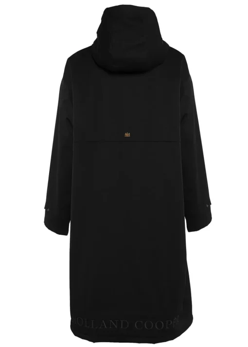 One-Size Waterproof Coat - Black