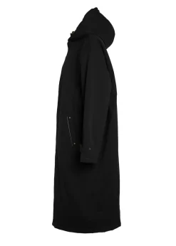 One-Size Waterproof Coat - Black