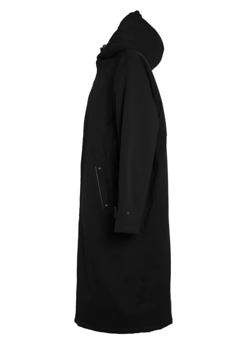 One-Size Waterproof Coat - Black