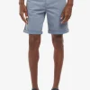 Overdyed Twill Shorts - Washed Blue