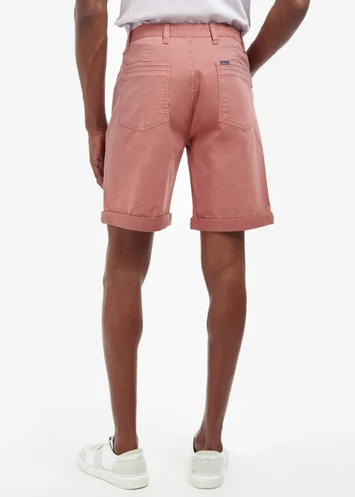 Overdyed Twill Shorts - Pink Salt