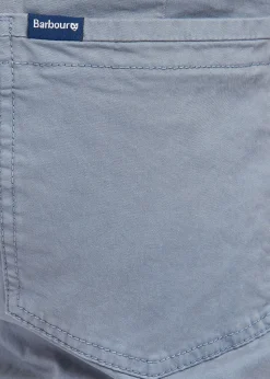Overdyed Twill Shorts - Washed Blue