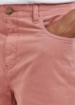 Overdyed Twill Shorts - Pink Salt