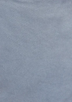 Overdyed Twill Shorts - Washed Blue