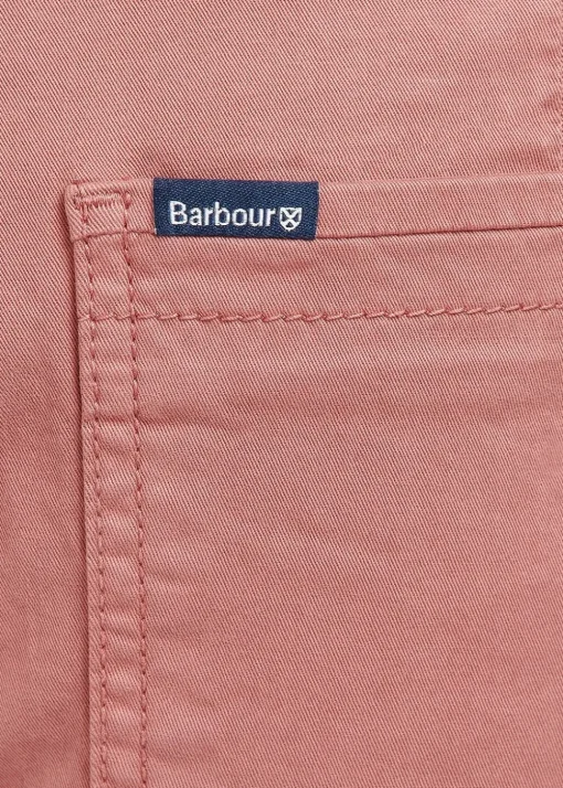 Overdyed Twill Shorts - Pink Salt