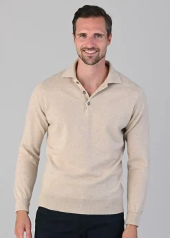 Oxton 1 Ply Cashmere Sport Shirt - Linen