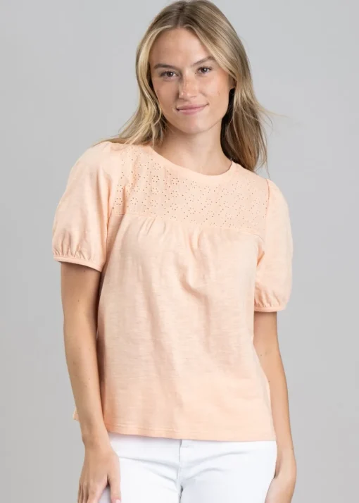 Pearl Top - Light Peach