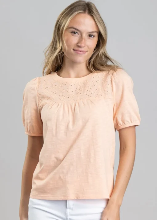 Pearl Top - Light Peach