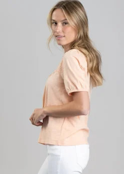 Pearl Top - Light Peach