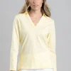 Pentle Bay Top - Pale Lemon