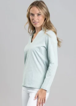 Pentle Bay Top - Pale Mint