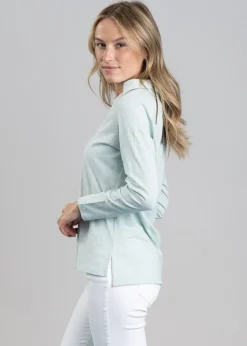 Pentle Bay Top - Pale Mint