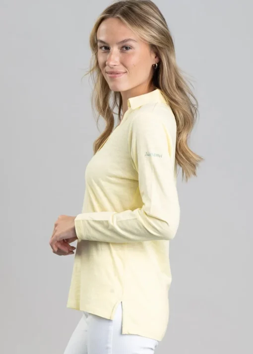 Pentle Bay Top - Pale Lemon