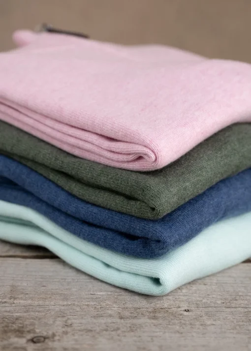 Polperro Pima 1/4 Zip - Country Green