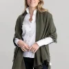 Poppy Cashmere Wrap - Loden Mix