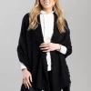 Poppy Cashmere Wrap - Navy
