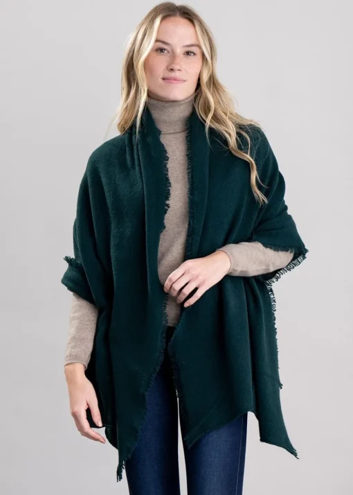 Poppy Cashmere Wrap - Bottle