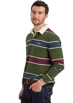 Porthtowan Rugby Top - Woodland and Wine