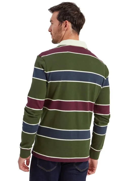 Porthtowan Rugby Top - Woodland and Wine