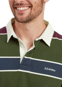 Porthtowan Rugby Top - Woodland and Wine