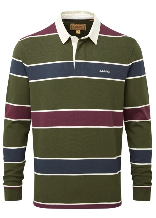Porthtowan Rugby Top - Woodland and Wine