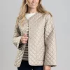 Quilted Jacket - Concrete Beige