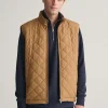 Quilted Windcheater Vest - Roasted Walnut