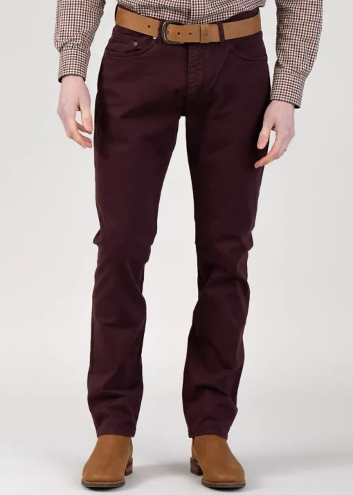 Regular Desert Jeans - Dark Mahogany