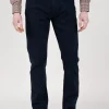 Regular Twill Jeans - Marine