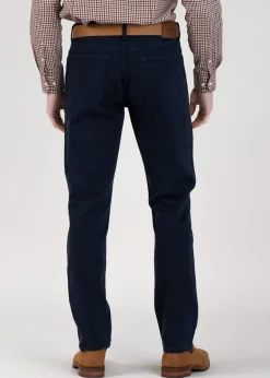 Regular Twill Jeans - Marine
