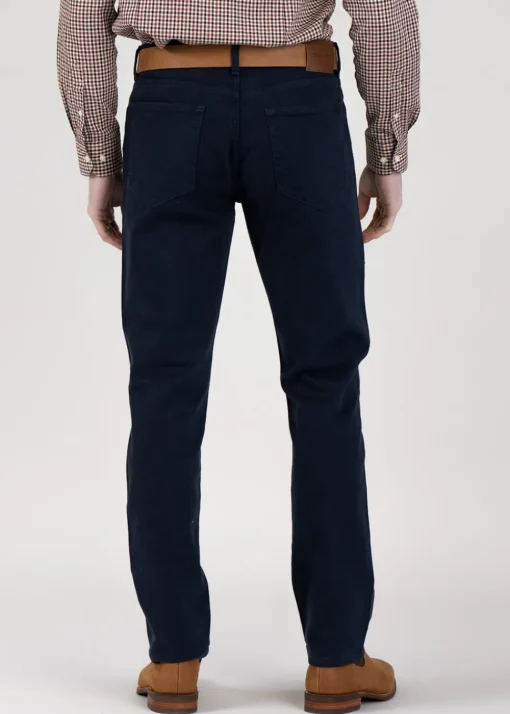 Regular Twill Jeans - Marine