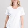 Relax Fit Crew Neck T-Shirt - White