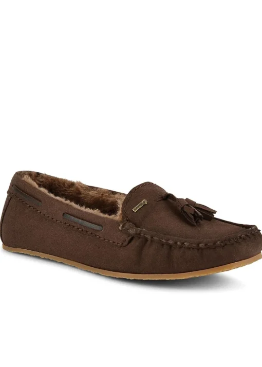 Rosslare Slippers - Cigar