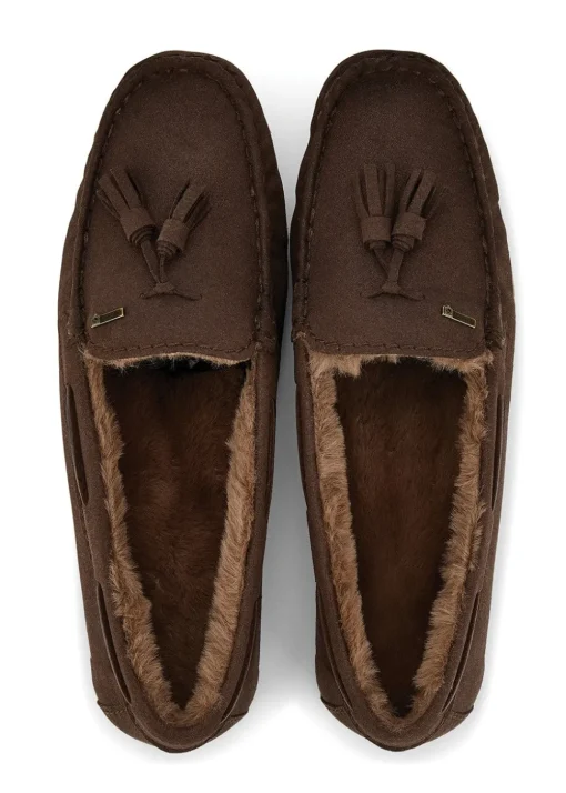 Rosslare Slippers - Cigar