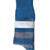 Rugger Stripe Socks - Jeans and Parma