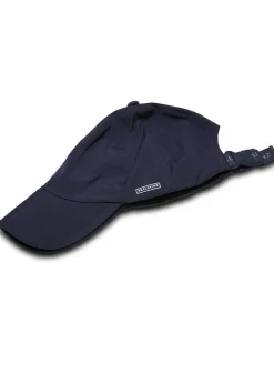 Salle Waterproof Foldable Peak Cap - Navy