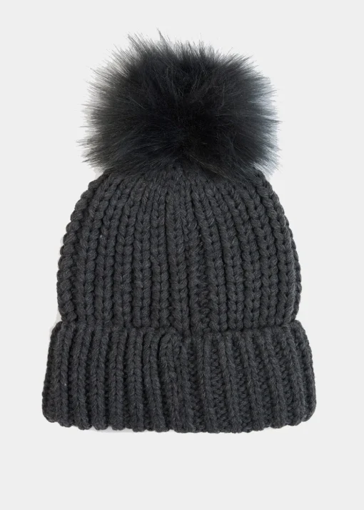 Saltburn Beanie - Charcoal