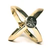 Scarf Ring - Gold