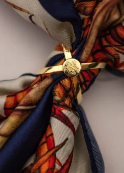 Scarf Ring - Gold