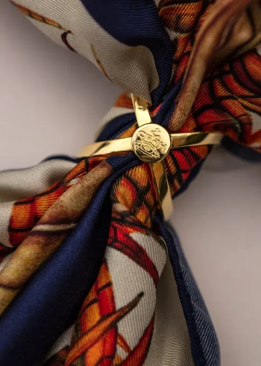 Scarf Ring - Gold