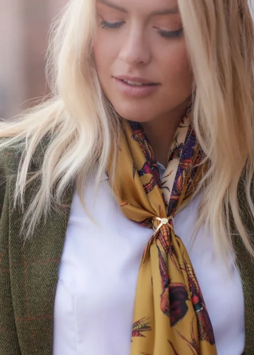 Scarf Ring - Gold